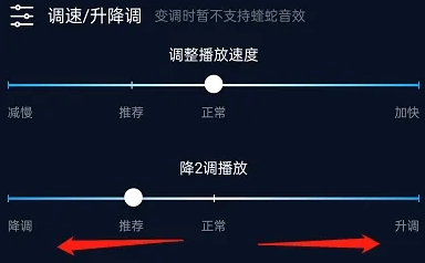 《酷狗音乐》怎么设置升降调