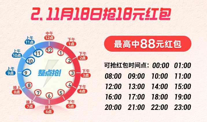 《饿了么》18红包节玩法一览