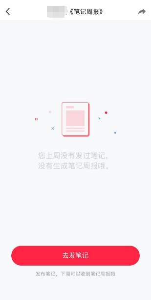 《小红书》查看自己的笔记周报操作流程