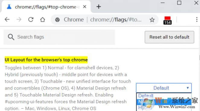 新版Chrome标签栏模糊怎么办？新版Chrome设置经典界面的方法